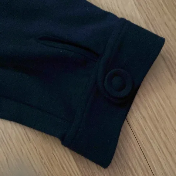 ❤️ Nu Collective Black Crop Swing Jacket Size M NWOT