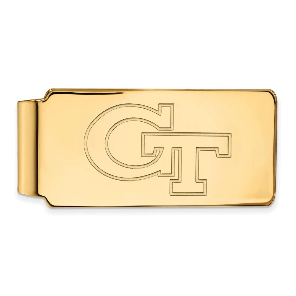 14k Gold Georgia Institute of Technology G-T Money Clip
