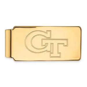 14k Gold Georgia Institute of Technology G-T Money Clip