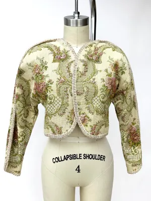 1990s Tapestry Cropped Jacket