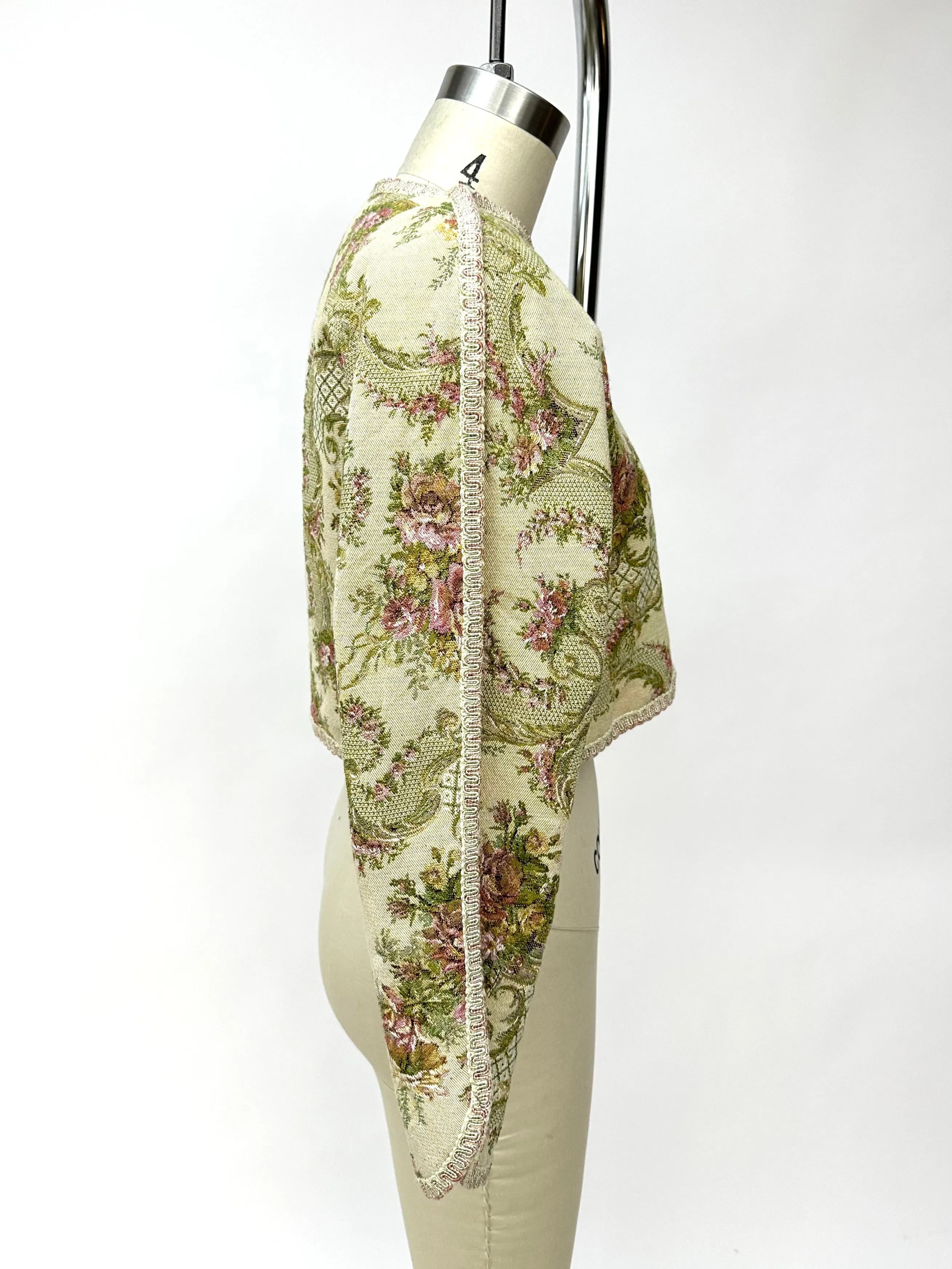 1990s Tapestry Cropped Jacket