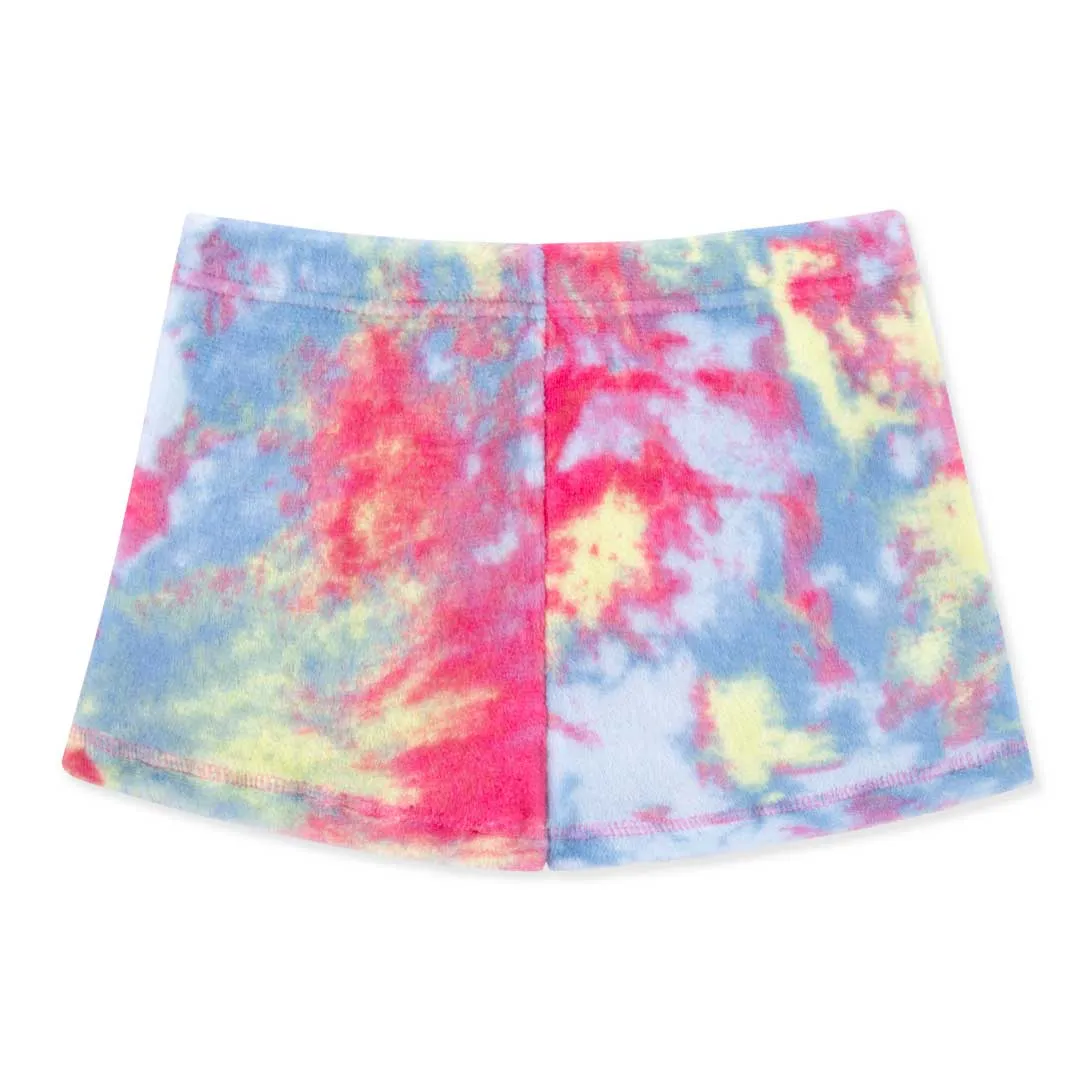 2 Pack Girls Fleece Pajama Shorts