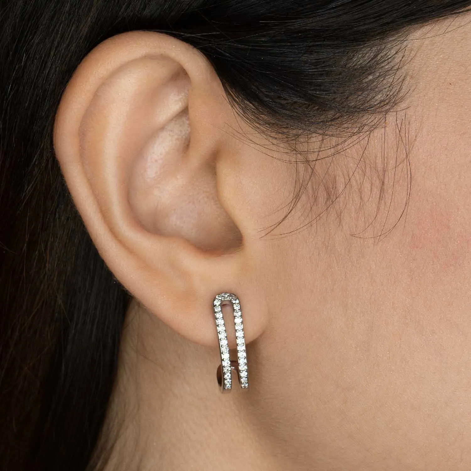4 in 1 pearl earrings