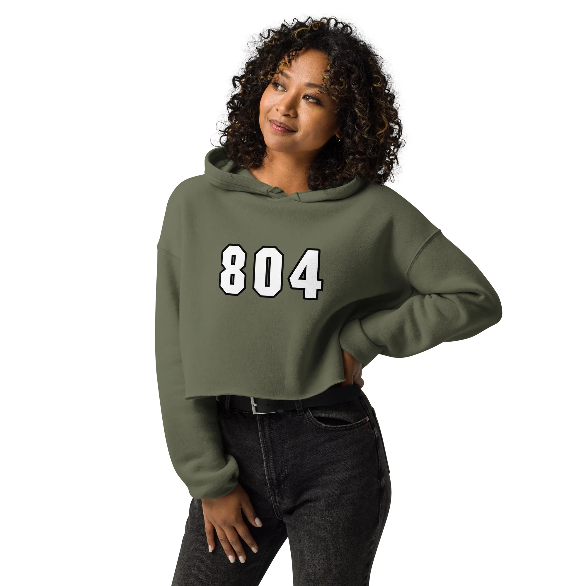 804 Cropped Hoodie