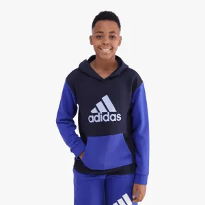 Adidas Boys Cb Hoody Blue