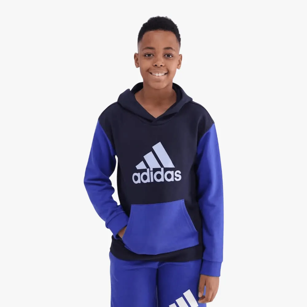 Adidas Boys Cb Hoody Blue