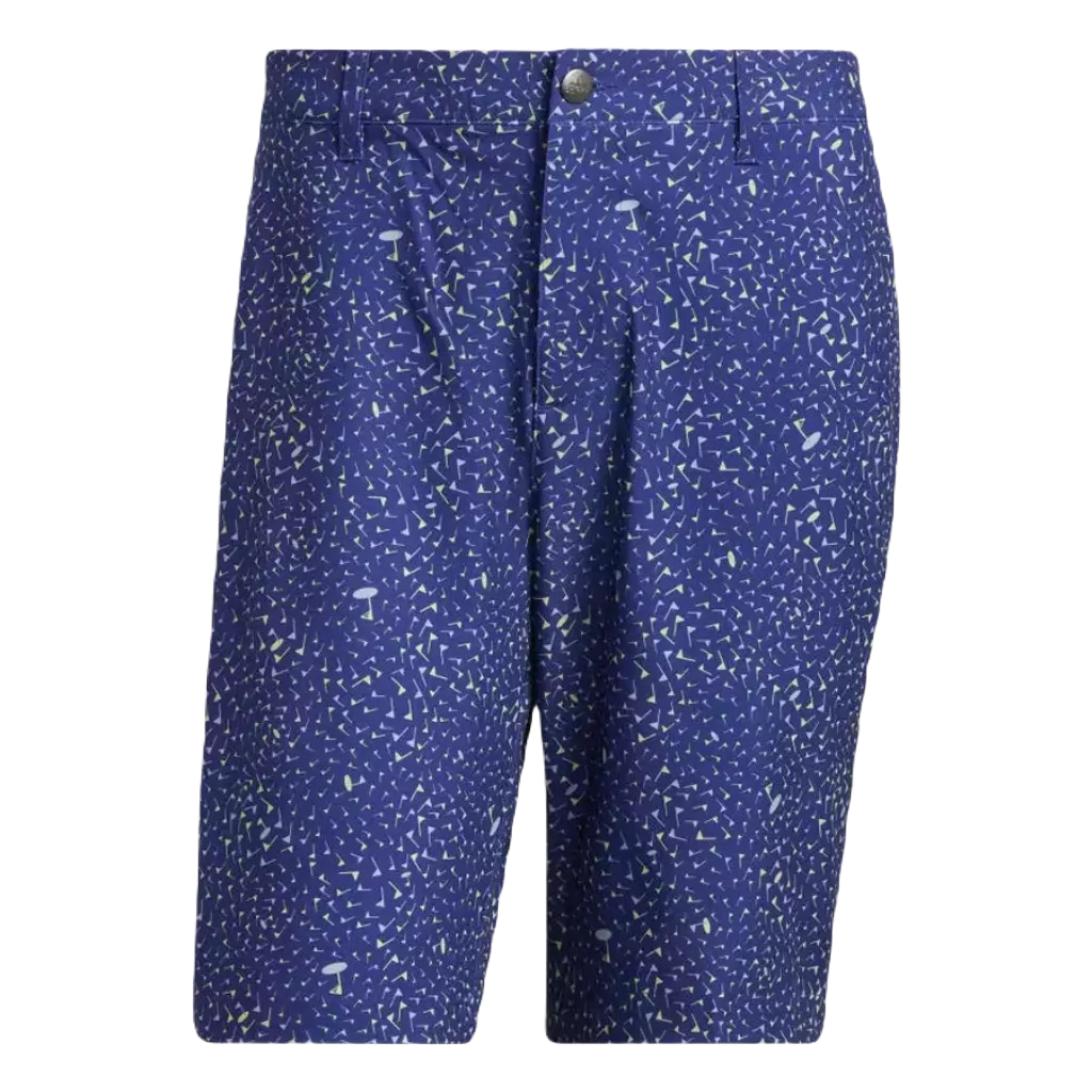 Adidas Ultimate365 Flag-Print Shorts - Blue