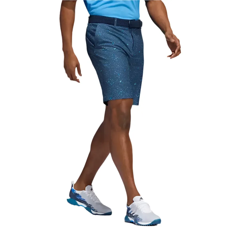 Adidas Ultimate365 Flag-Print Shorts - Navy