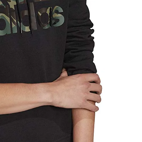adidas Women's Black Camo Hoodie (Small)