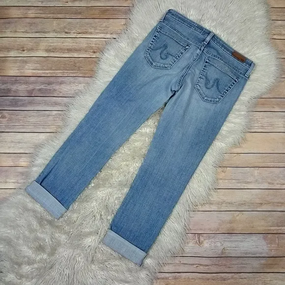 Adriano Goldschmied | Stevie Roll-Up Cropped Jeans