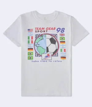 Aeropostale Team Gear Sport 98 Relaxed Graphic Tee