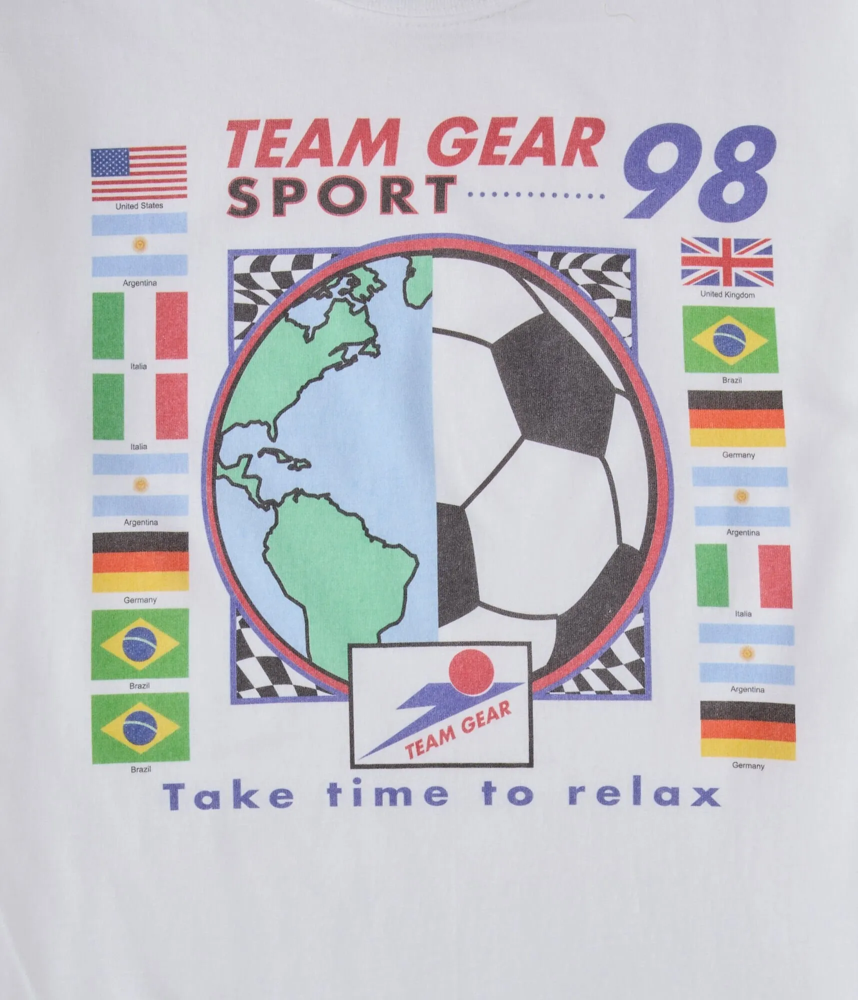 Aeropostale Team Gear Sport 98 Relaxed Graphic Tee