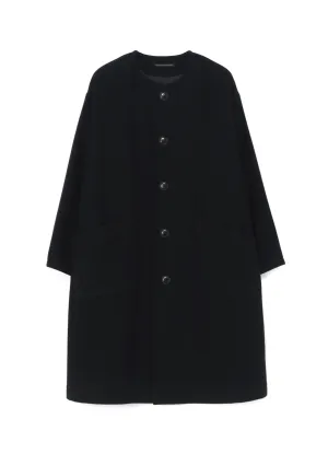 AIRY MOSSER COLLARLESS COAT