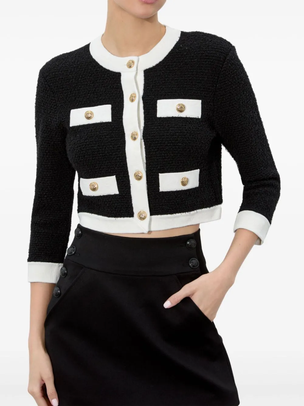Alice   Olivia Black Jackets