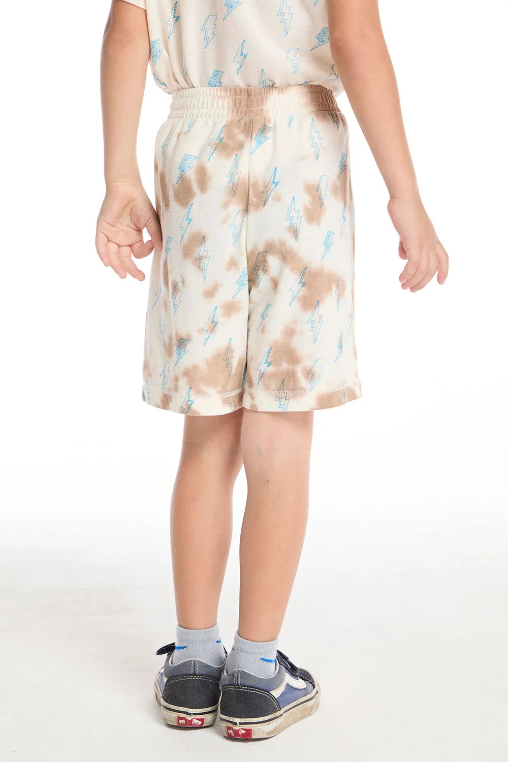Allover Doodle Bolt Boys Shorts