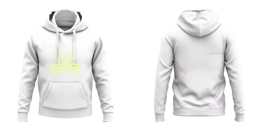 Allsorts Pull Over Kinetic Fleece Hoodie Design Your Own