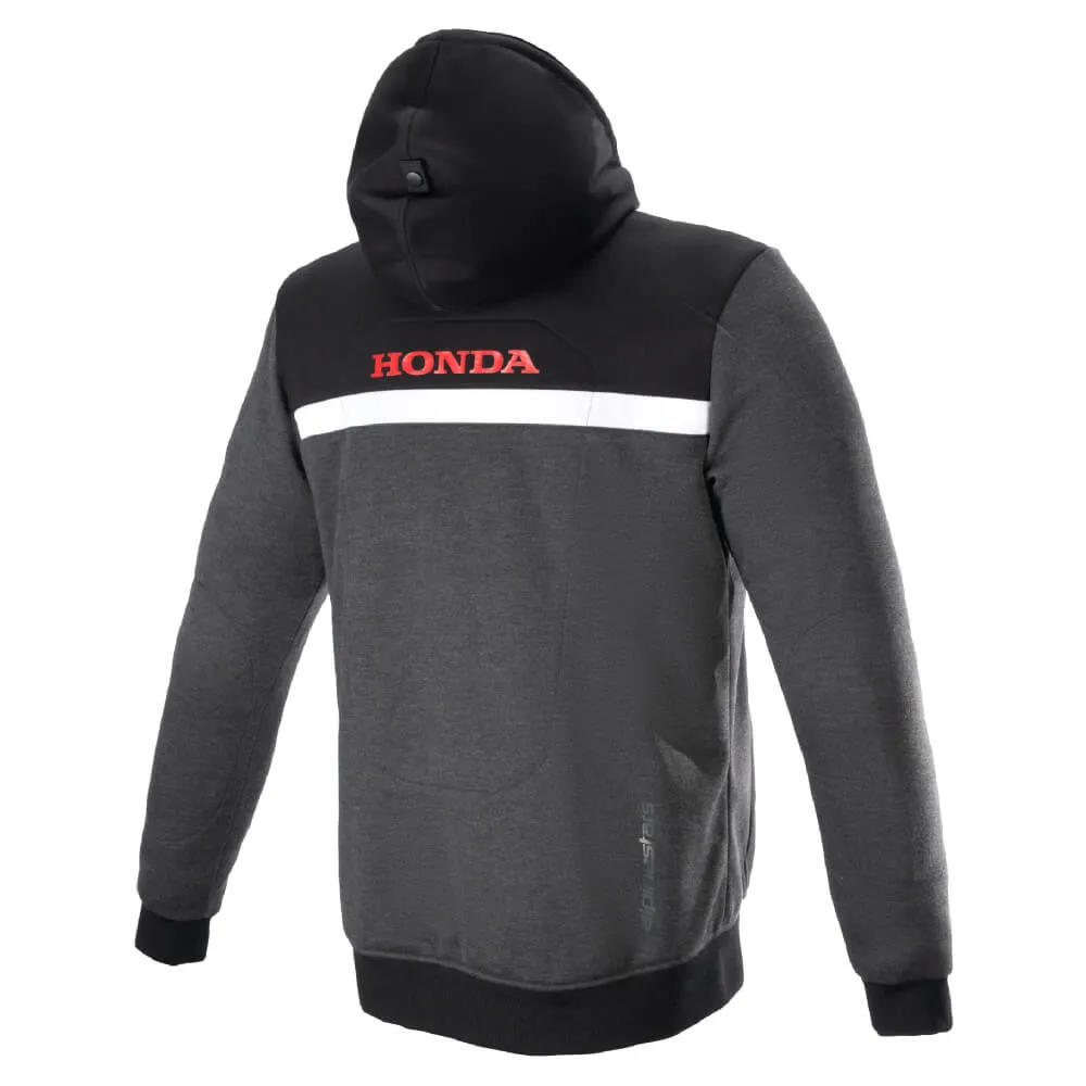 Alpinestars Honda Chrome Street Hoodie Black / Melange / Red