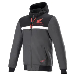 Alpinestars Honda Chrome Street Hoodie Black / Melange / Red