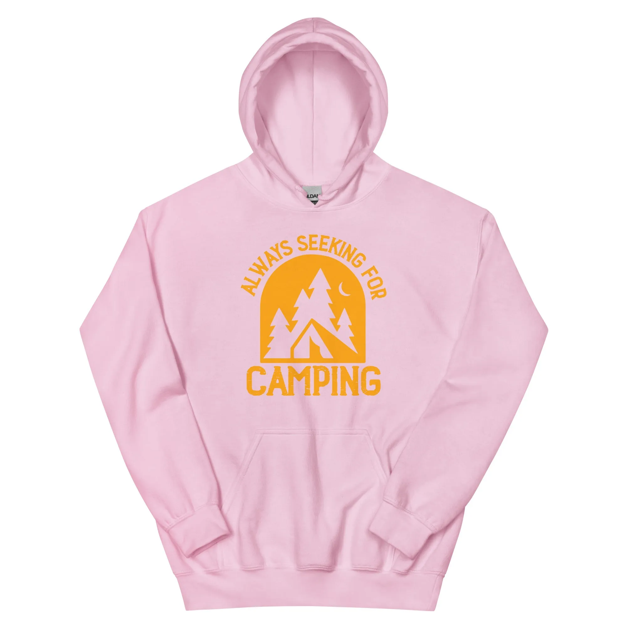 Always seeking for camping hoodies