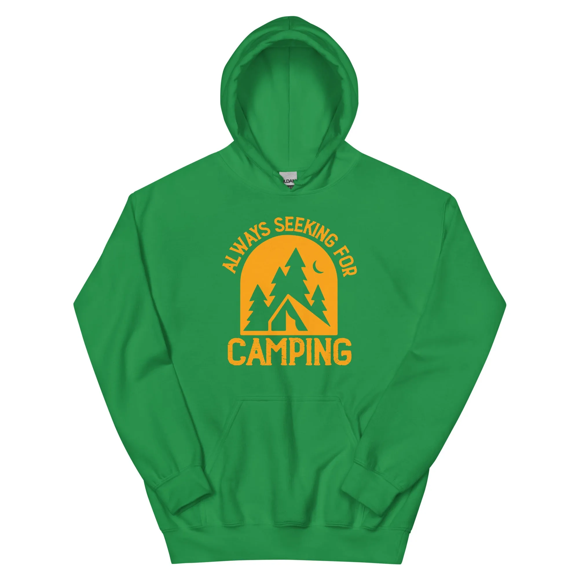 Always seeking for camping hoodies