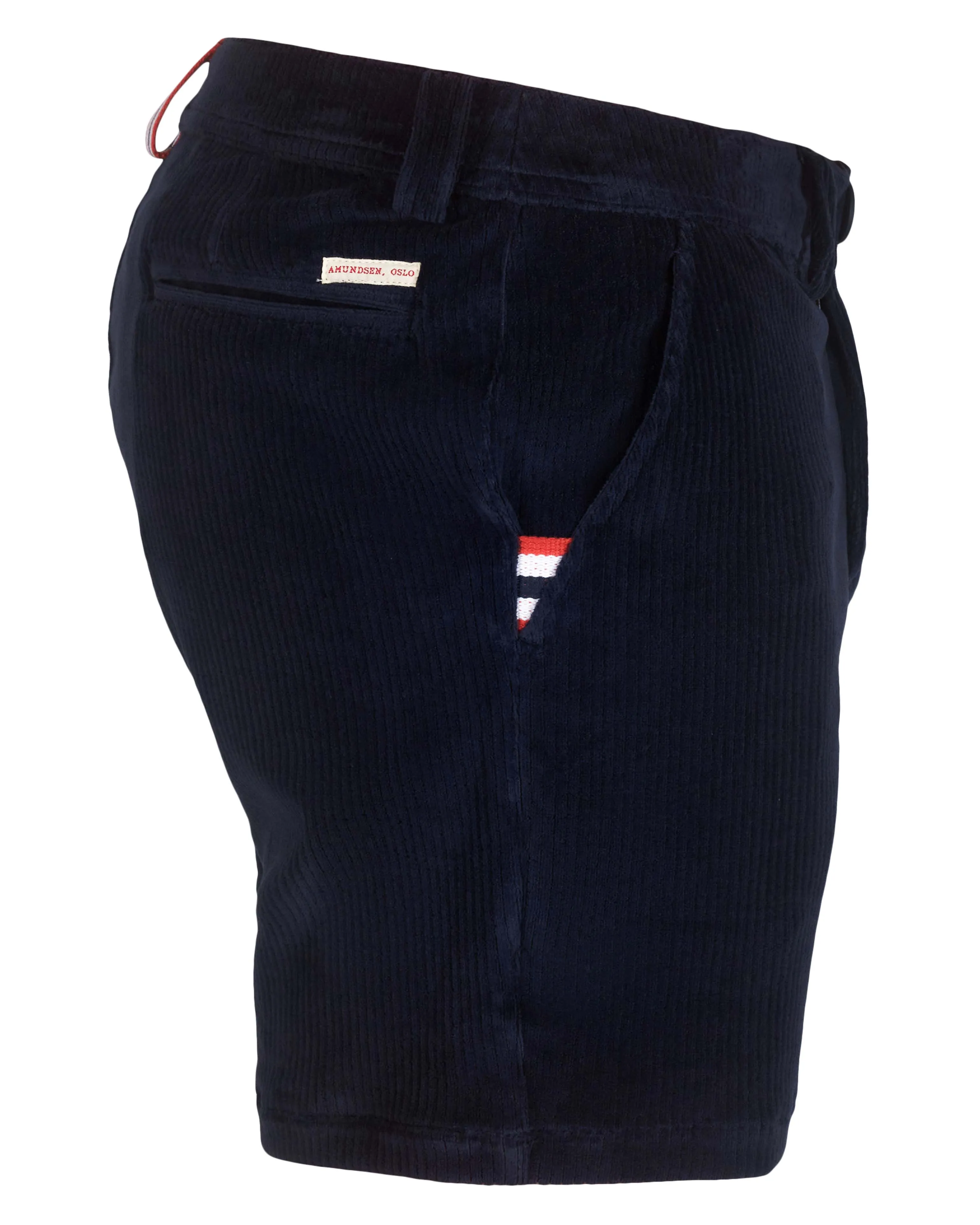 Amundsen Sports 6Incher Comfy Cord Shorts Mens Faded Navy