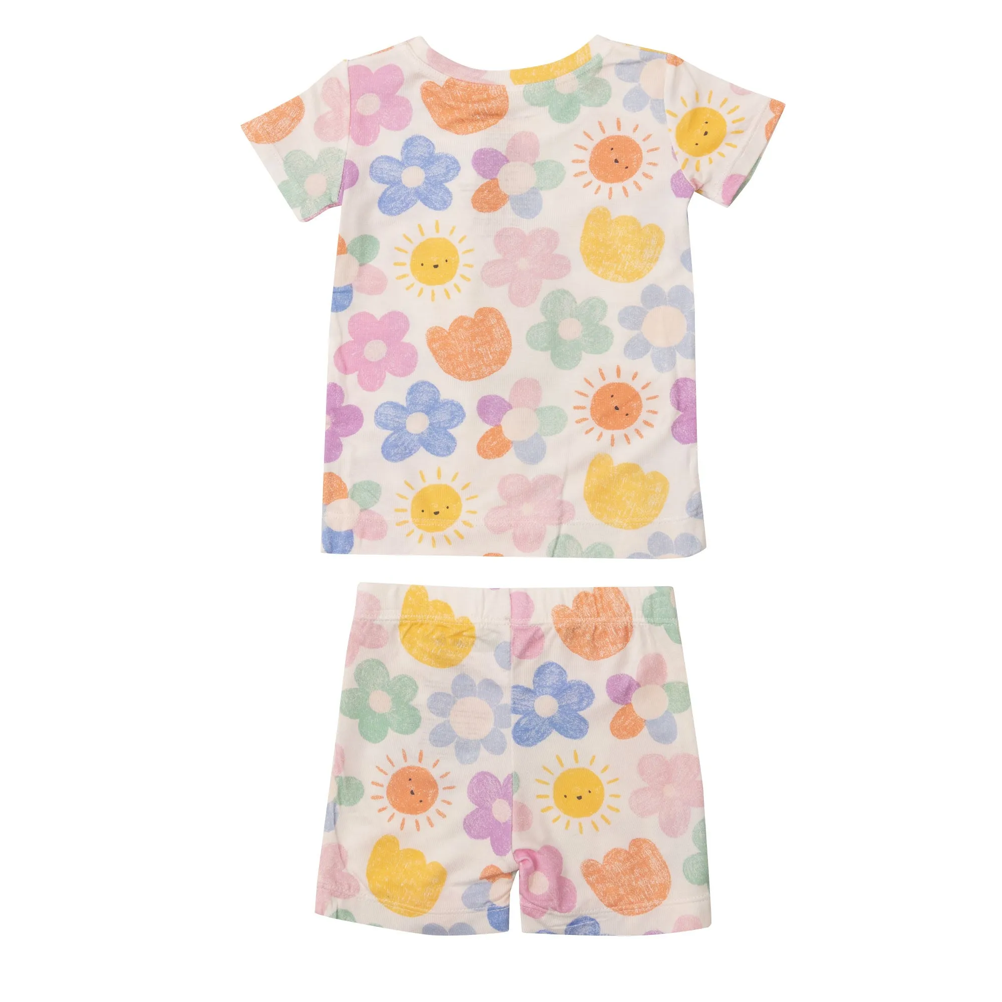 Angel Dear Angel Dear Happy Suns Loungewear Short Set