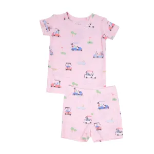 Angel Dear Golf Cart Loungewear Short Set