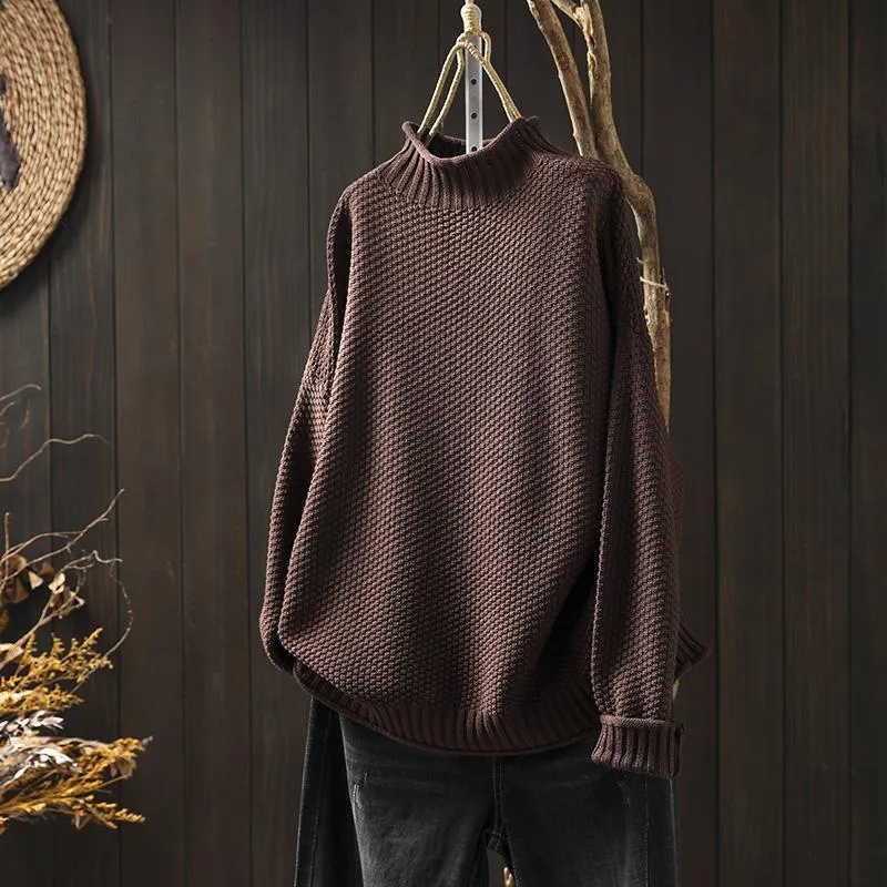 ANITA™ | SOFT AND ELEGANT WAFFLE KNIT SWEATER