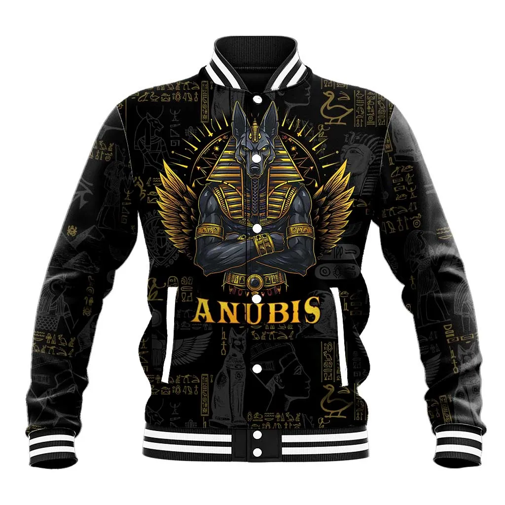 Anubis Egyptian God of Death Baseball Jacket LT9