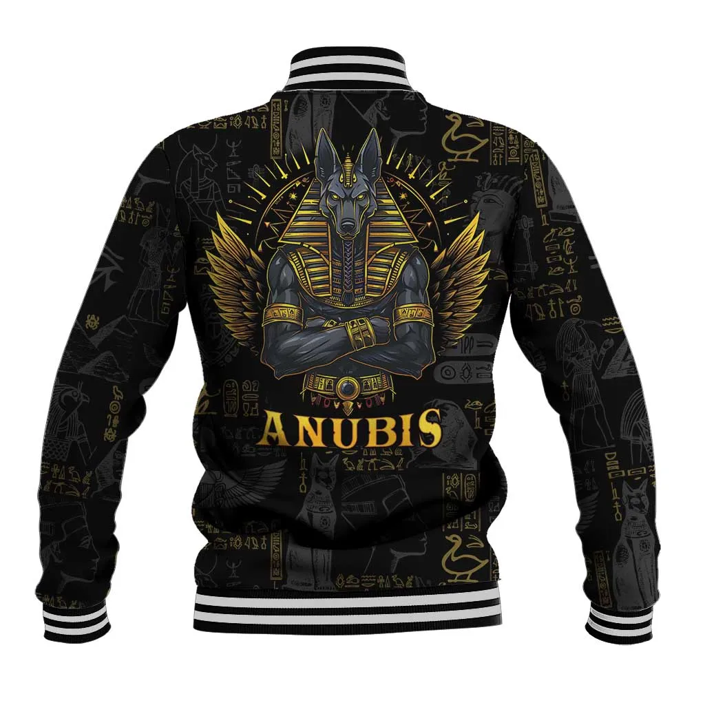 Anubis Egyptian God of Death Baseball Jacket LT9