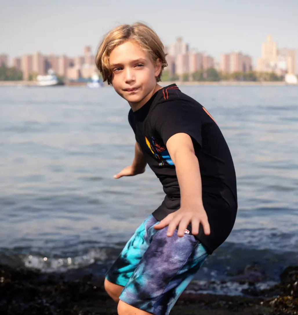 Appaman Preston Shorts Ocean Tie Dye