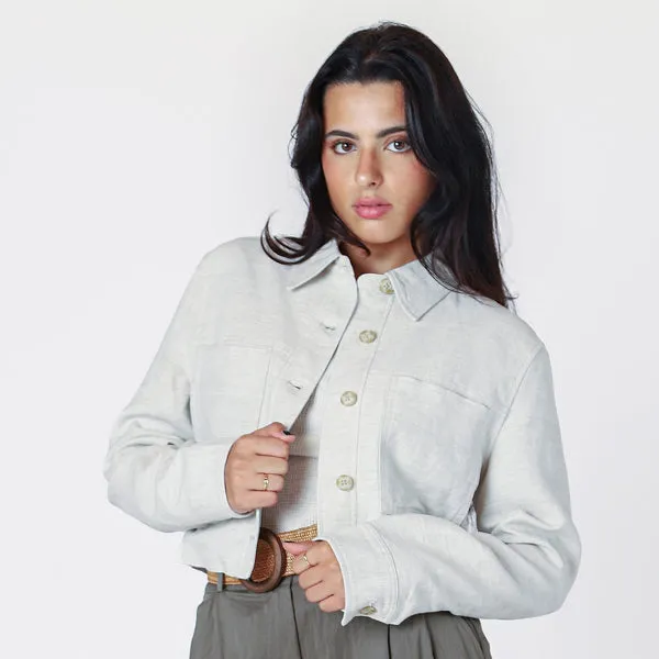 Arlo Cropped Utility Jacket
