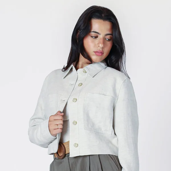 Arlo Cropped Utility Jacket