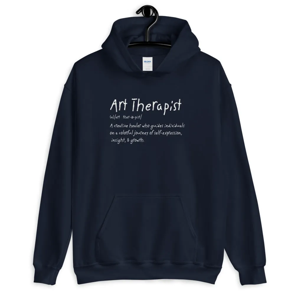 Art Therapist Defined Hoodie