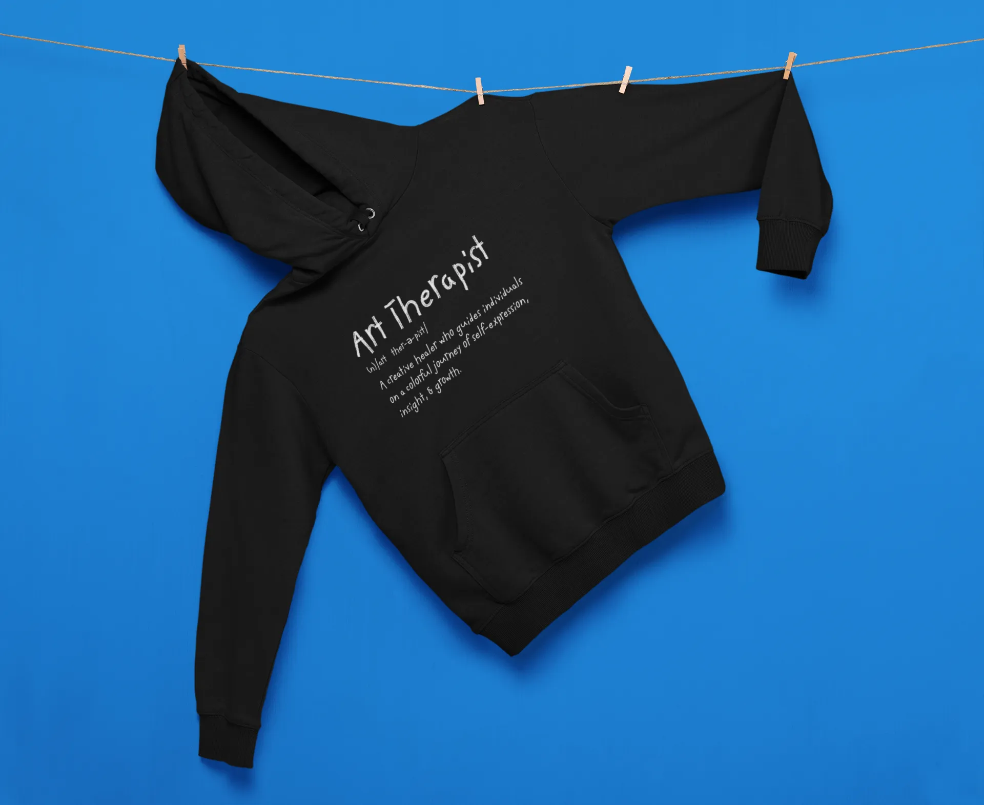 Art Therapist Defined Hoodie