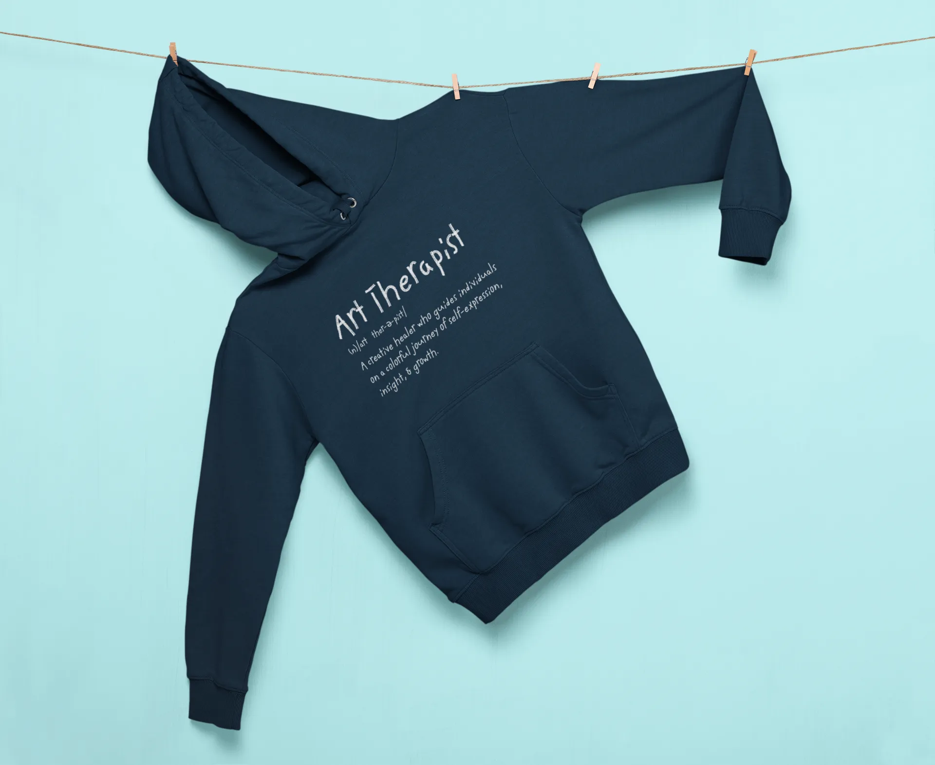 Art Therapist Defined Hoodie
