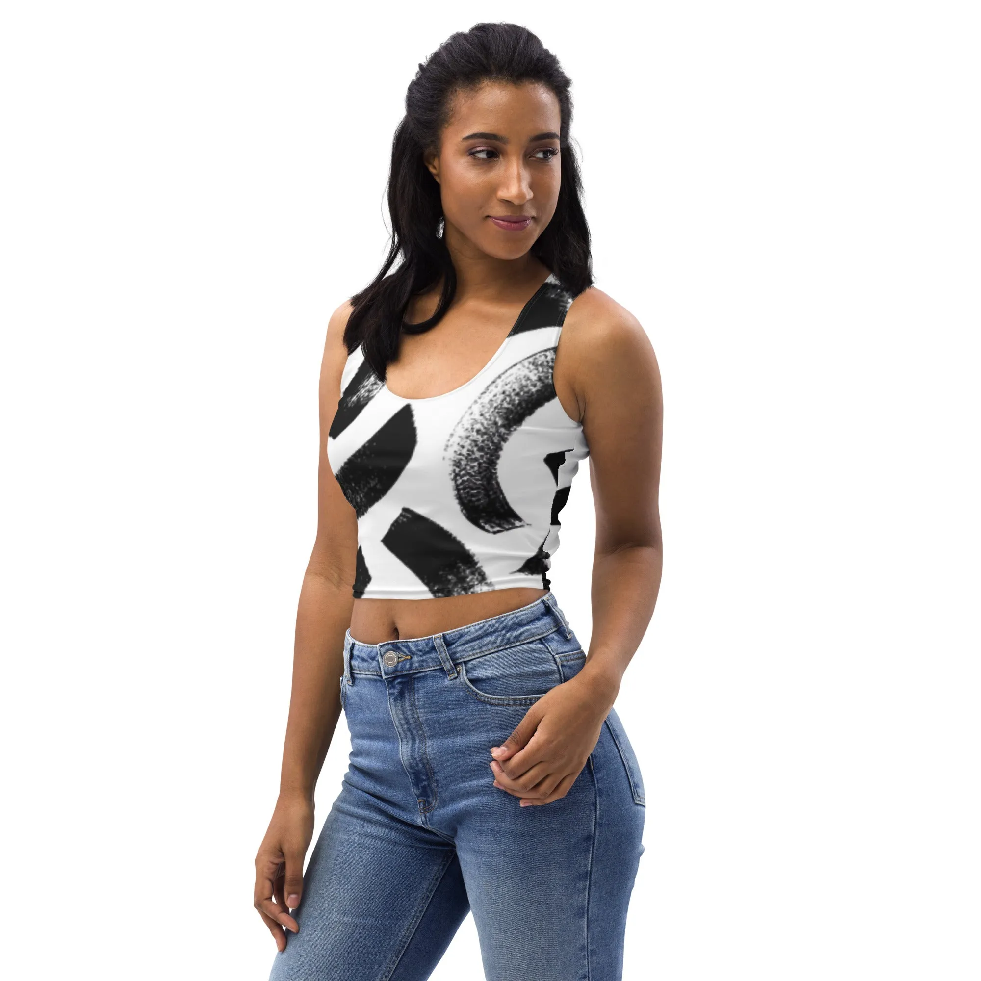 Artsy Crop Top