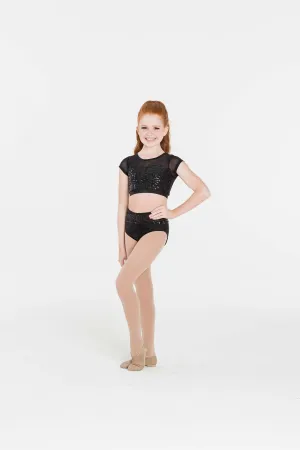 Attitude Sequin Crop (Child)