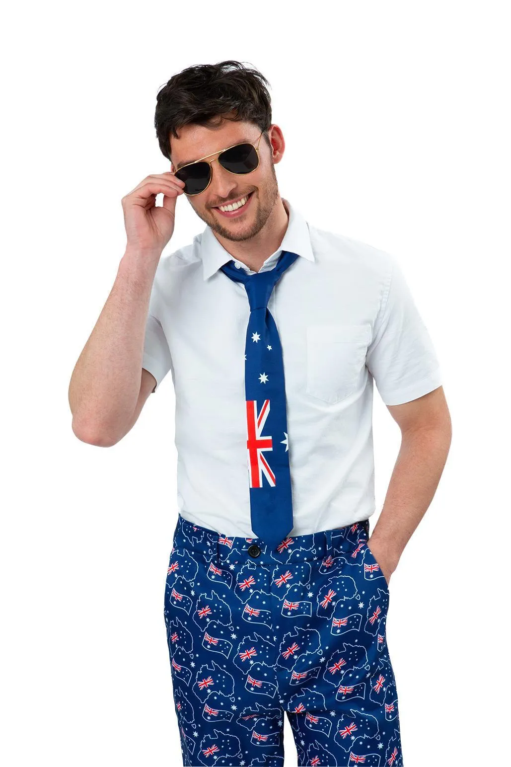 Australian Flag Men's Suit