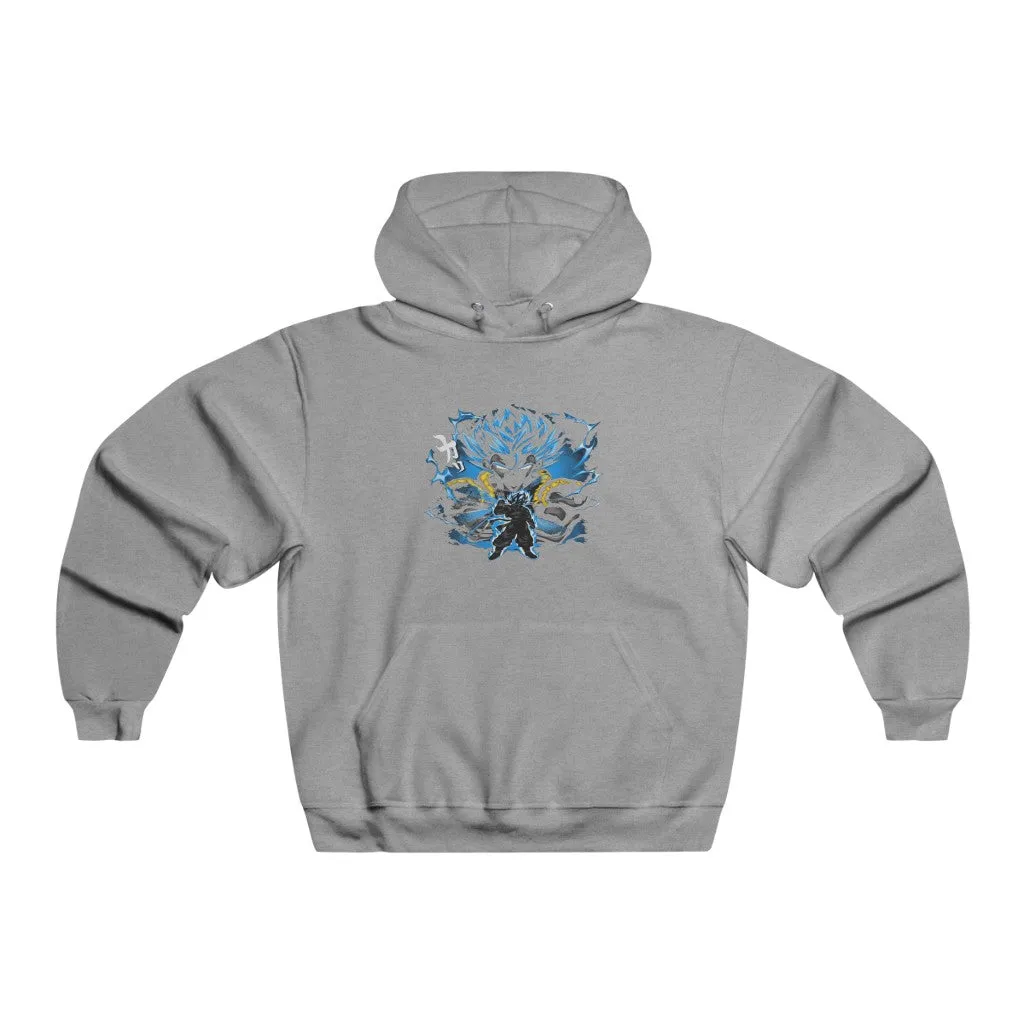 Awesome Super Saiyan Blue Gogeta Hooded Sweatshirt