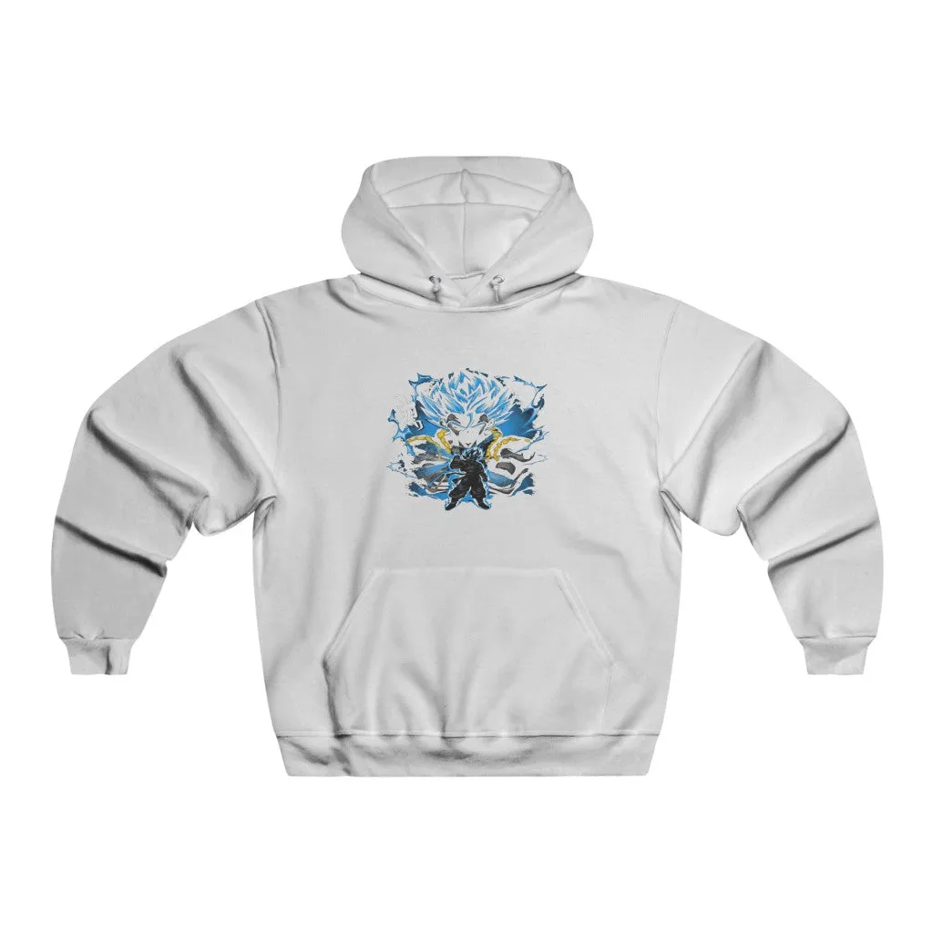 Awesome Super Saiyan Blue Gogeta Hooded Sweatshirt