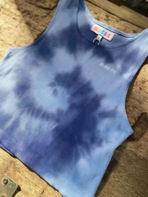 Balearic Blues Crop Top