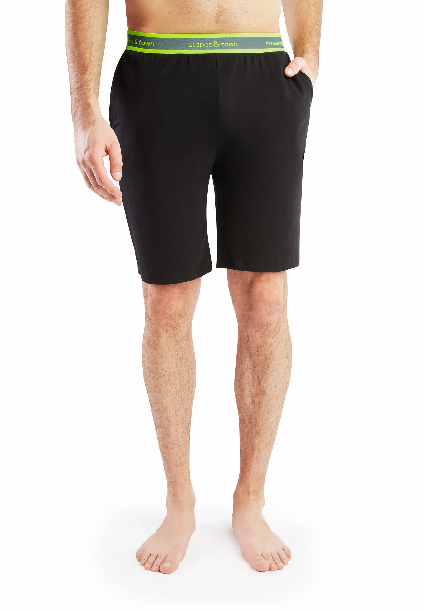 Bamboo lounge shorts Black