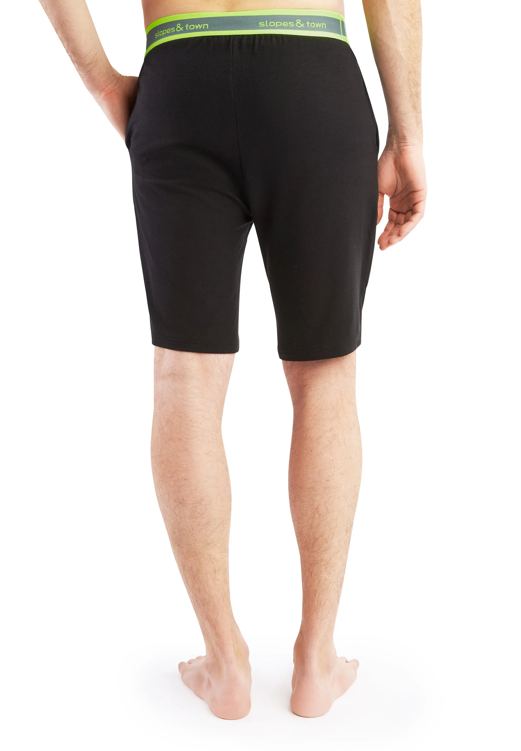 Bamboo lounge shorts Black