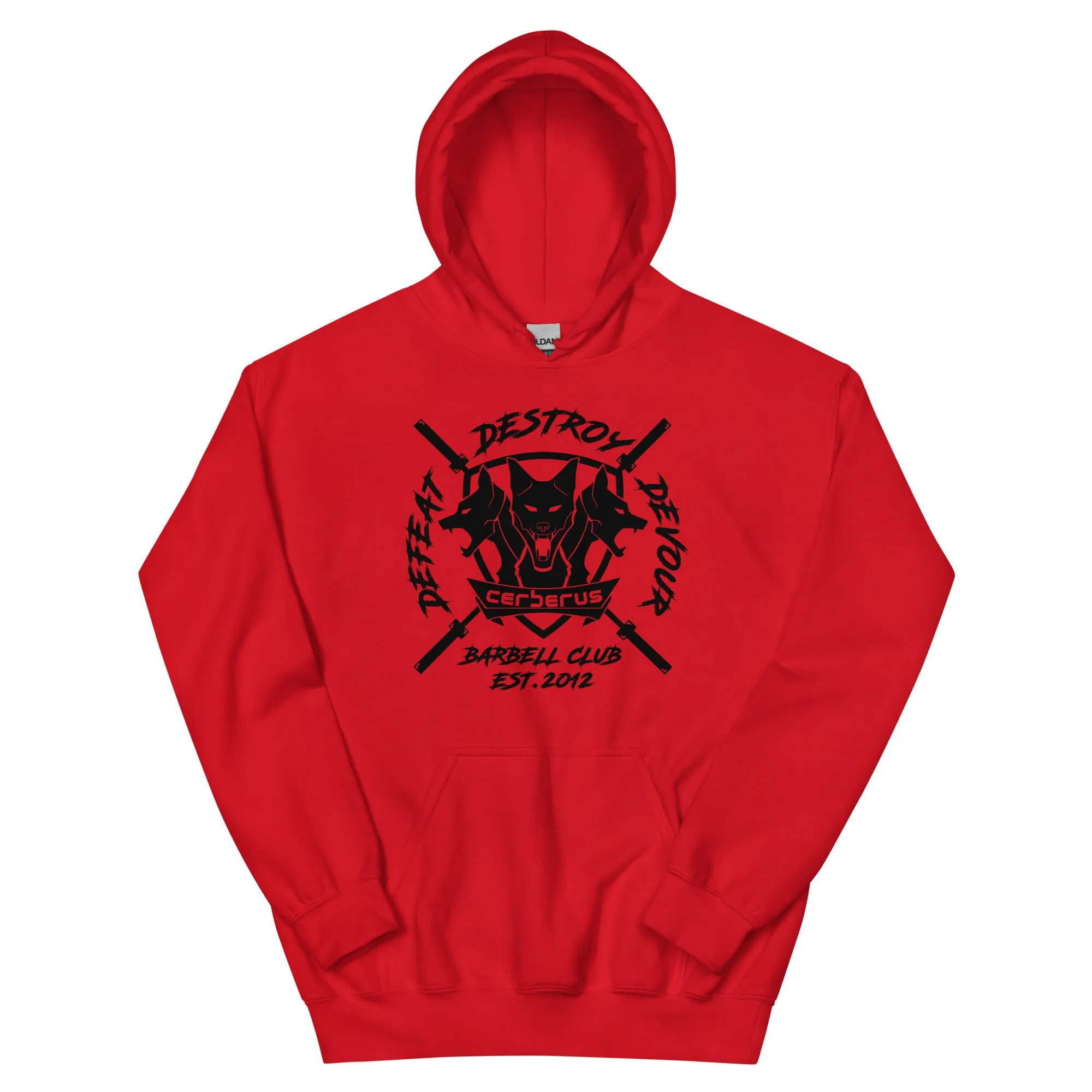 Barbell Club Hoodie (Black Logo)