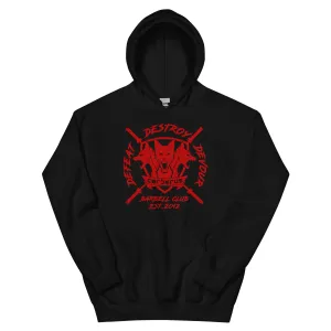 Barbell Club Hoodie (Red Logo)