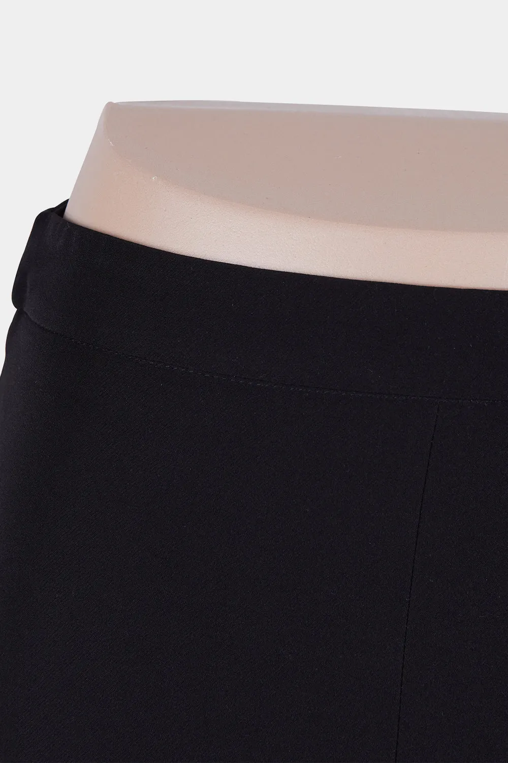BARDOT Black High Waisted Split Front Pencil Skirt