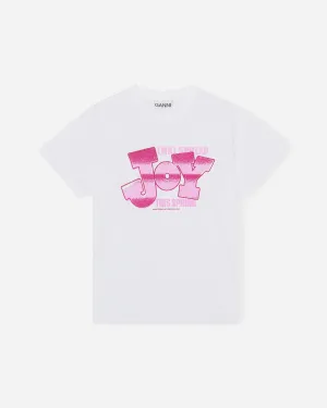 Basic Jersey Joy Relaxed T-shirt - Bright White