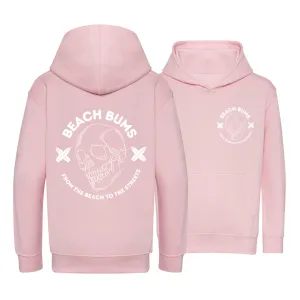 Beach To The Streets Pink Hoodie