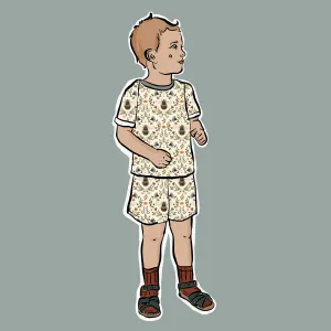 Bee and Botanicals Short BeeJamas